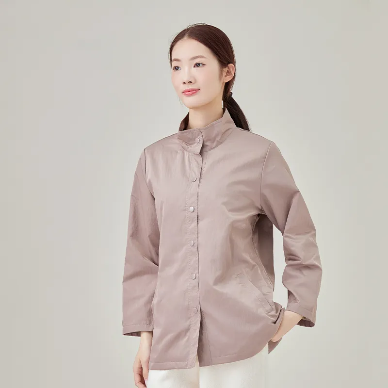 Женская верхняя одежда, окрашенная нейлоновая ткань.03-2