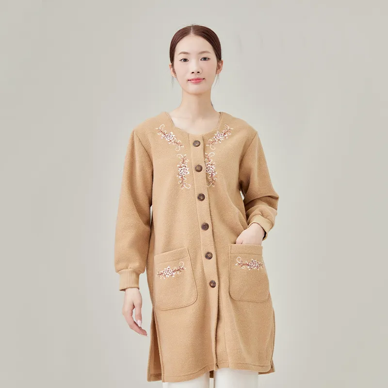 Женский топ из одностороннего флиса, окрашенного в массе.05-2