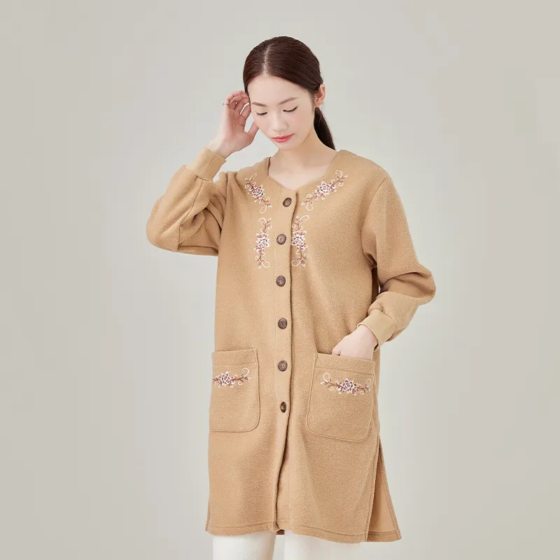 Женский топ из одностороннего флиса, окрашенного в массе.05-3