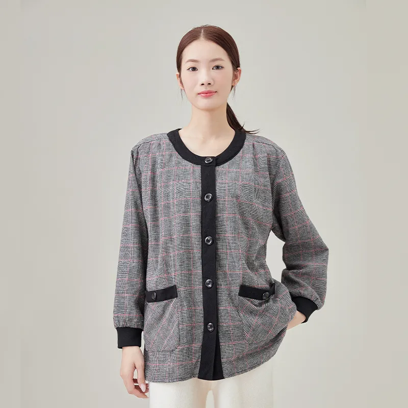 Женское утепленное пальто на хлопке, подкладка 100% полиэстер (кроличья шерсть).02-3